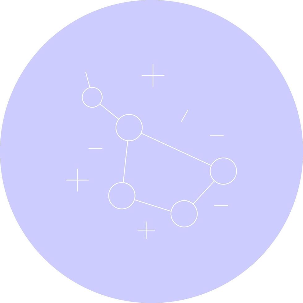 Constellation Creative Icon Design vector