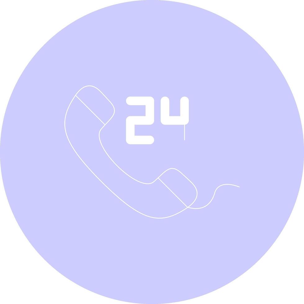 Emergency call Creative Icon Design vector