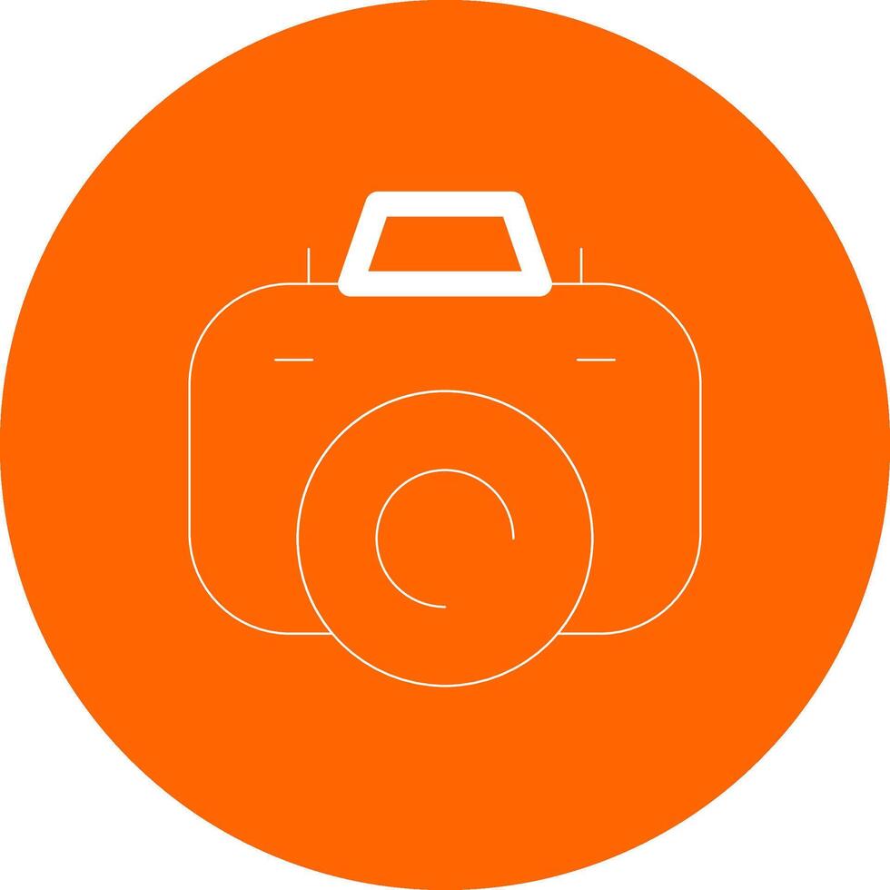 Camera Creative Icon Design vector