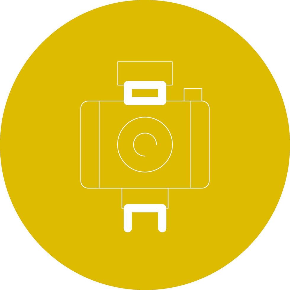Camera Creative Icon Design vector