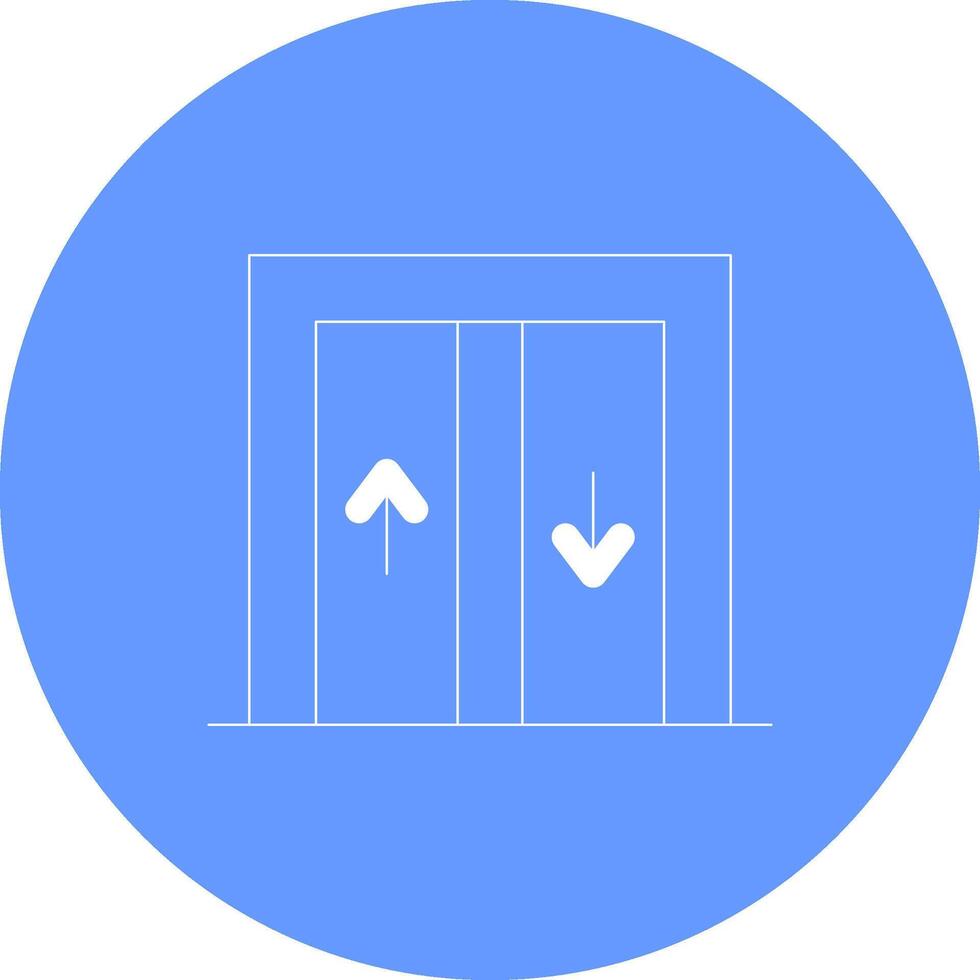 Line Circle Multicolor Design vector