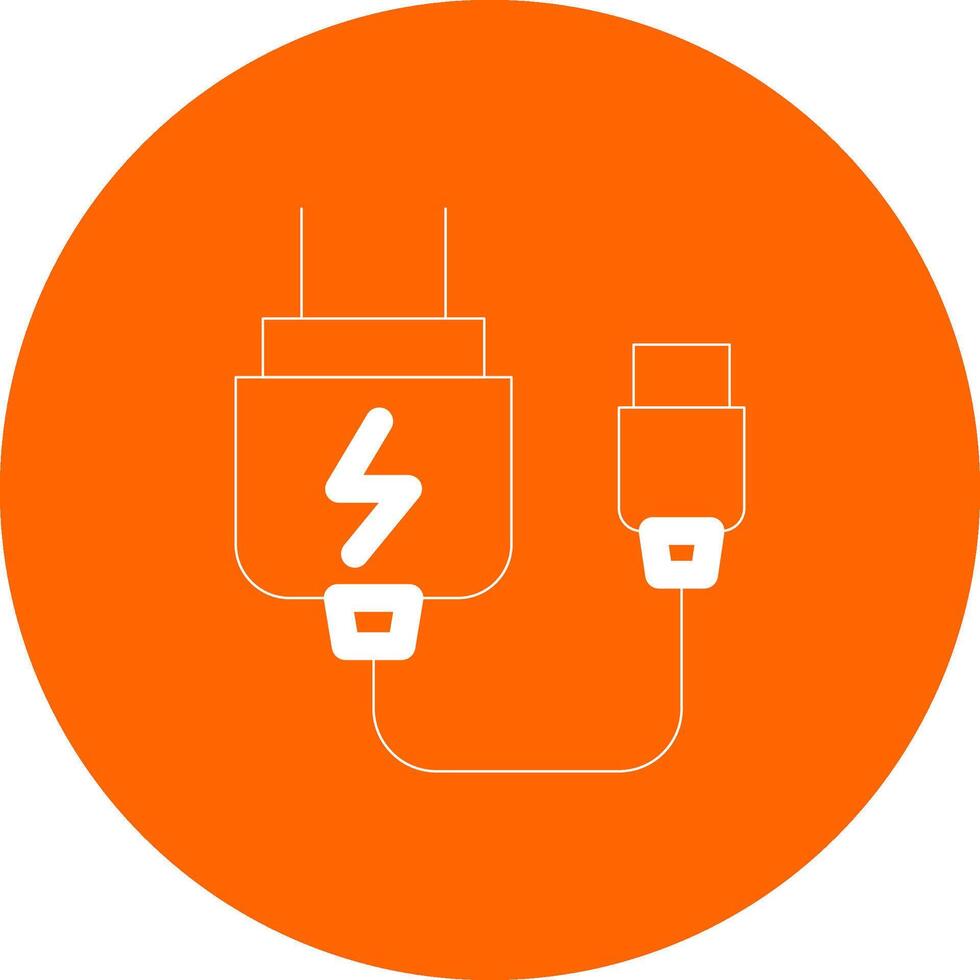 Charger Creative Icon Design vector