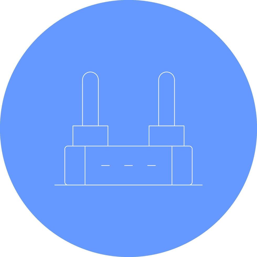 Router Creative Icon Design vector