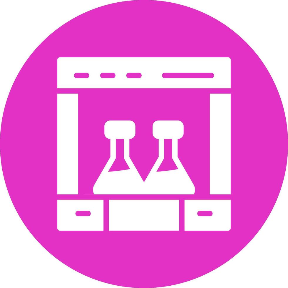 Chemistry Creative Icon Design vector