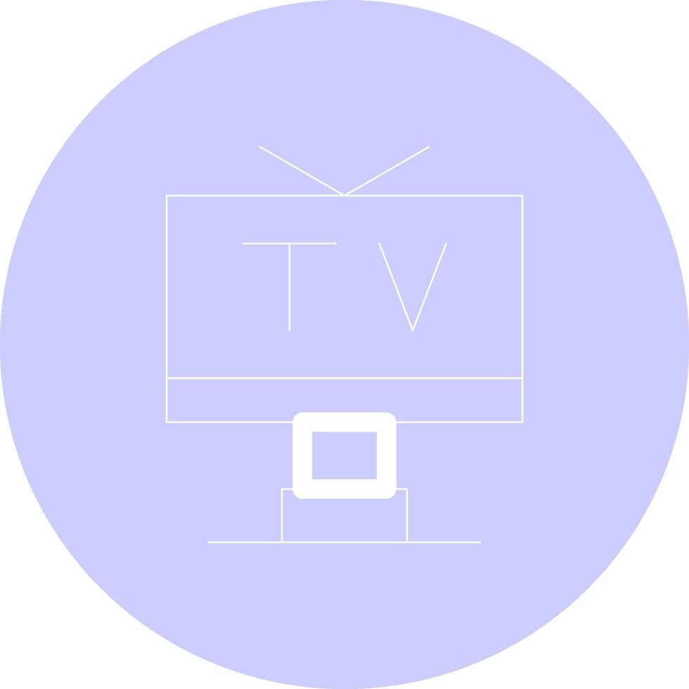 Tv Creative Icon Design vector