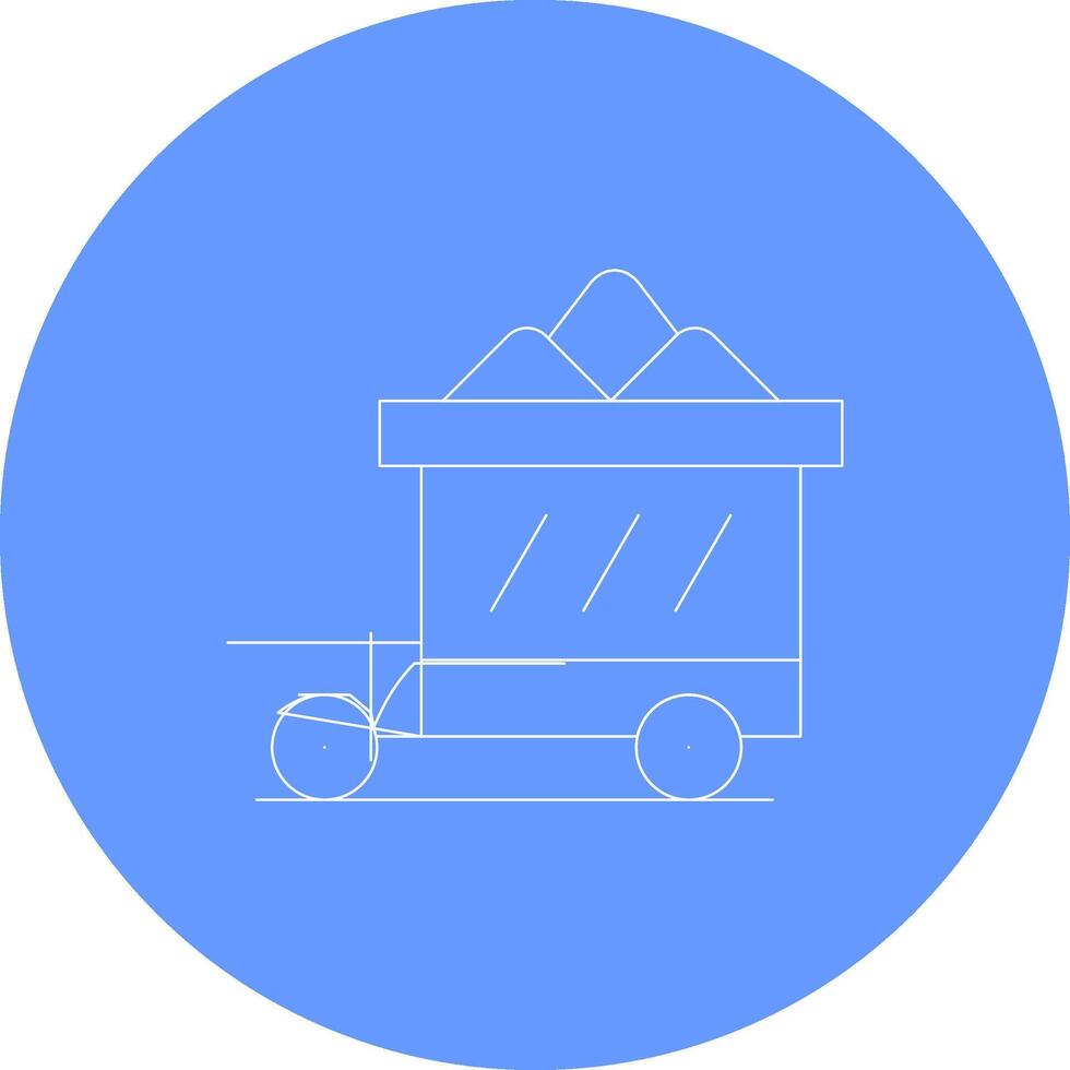 Raw Materials Creative Icon Design vector