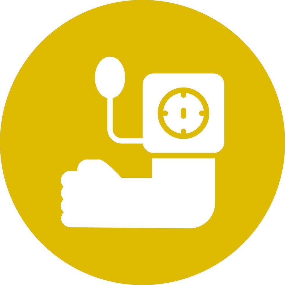 Blood Pressure Creative Icon Design vector