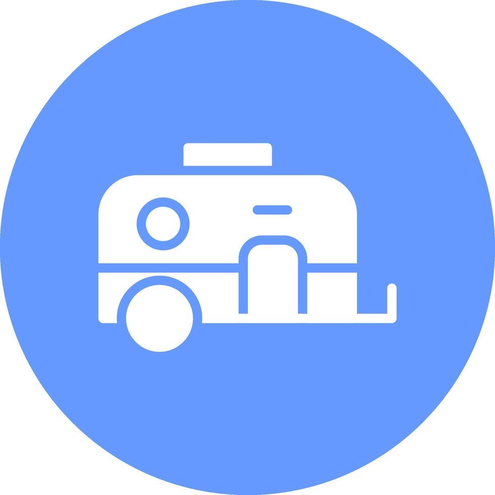 Caravan Creative Icon Design vector