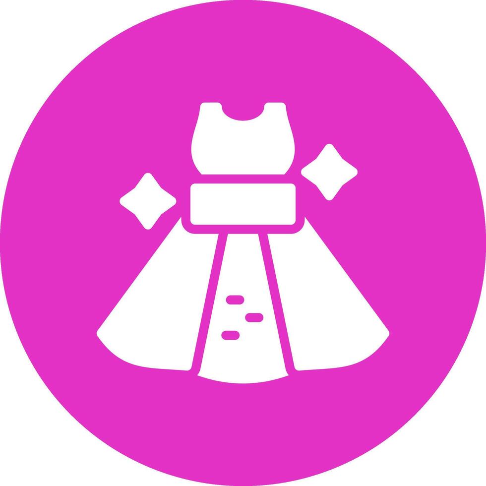 Dress Creative Icon Design vector