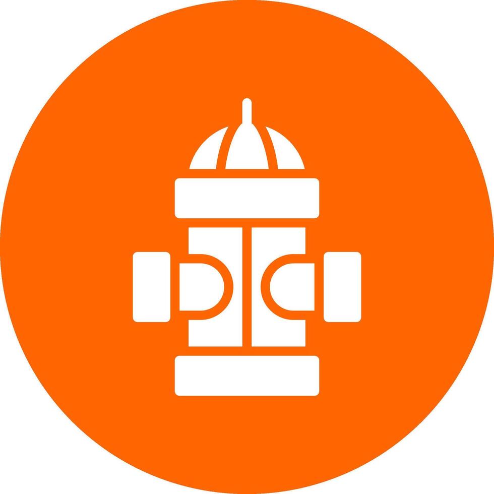 Hydrant Creative Icon Design vector