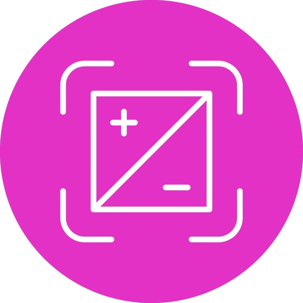 Exposure Creative Icon Design vector