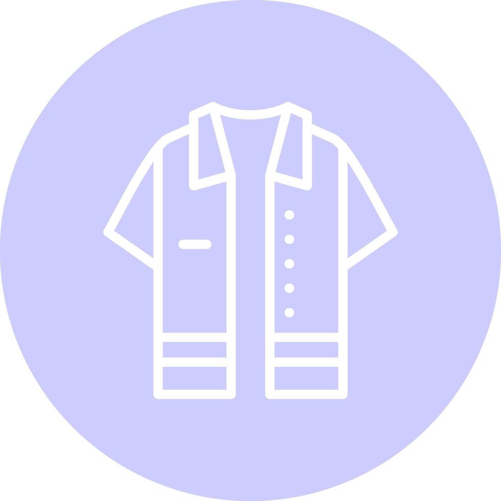 Shirt Creative Icon Design vector