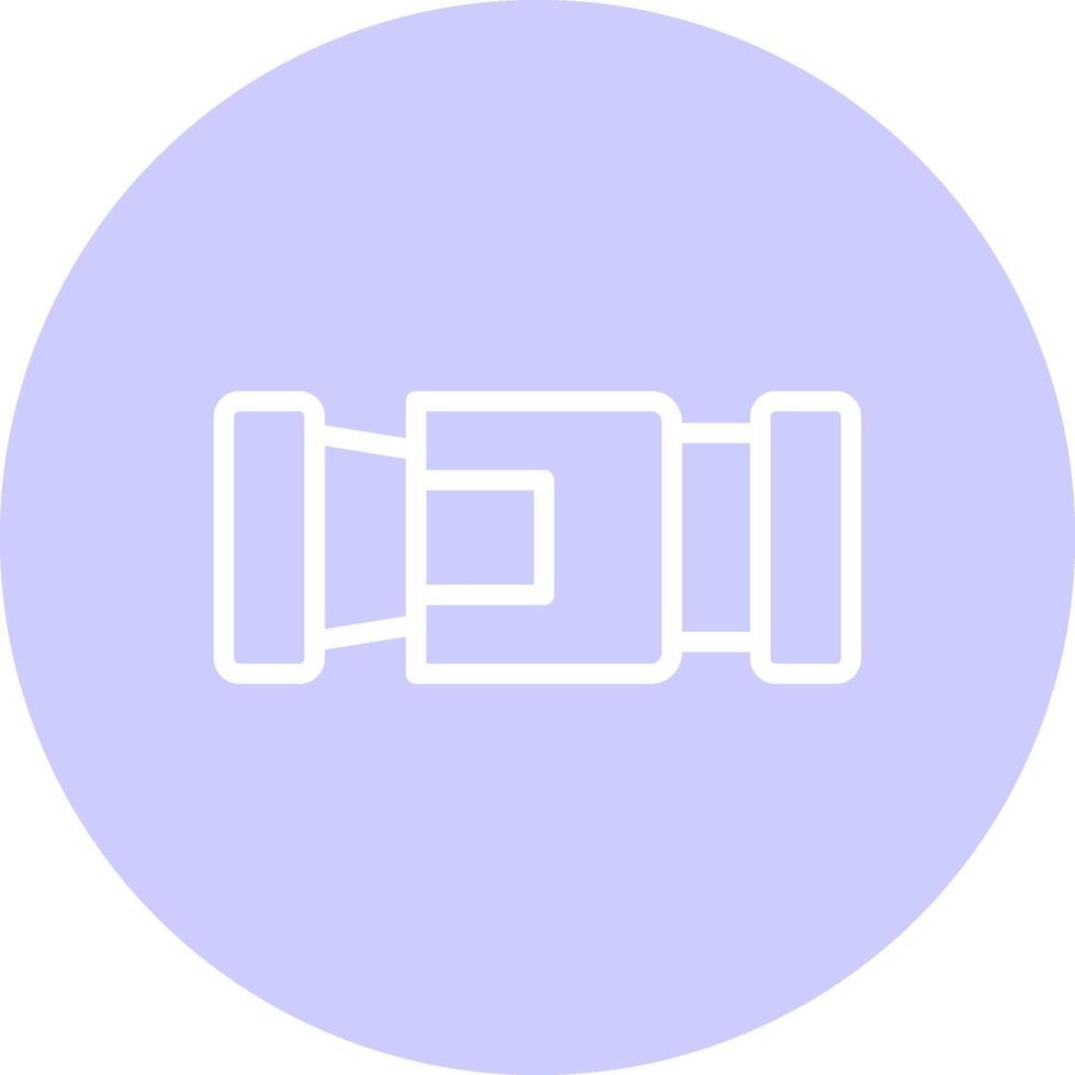 Camera Lens Creative Icon Design vector