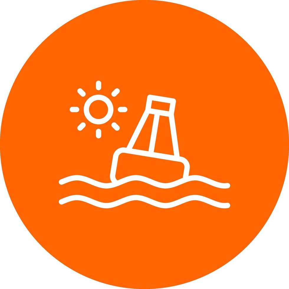 Buoy Creative Icon Design vector