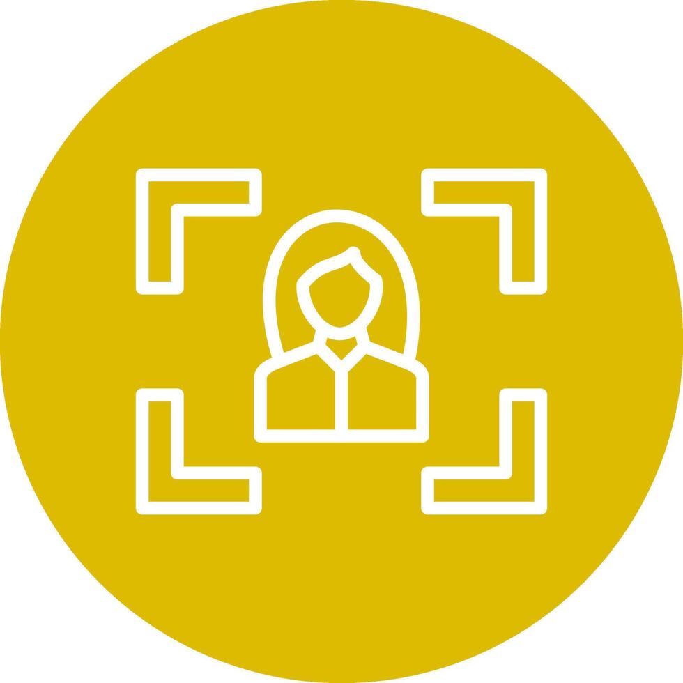 Portrait Creative Icon Design vector