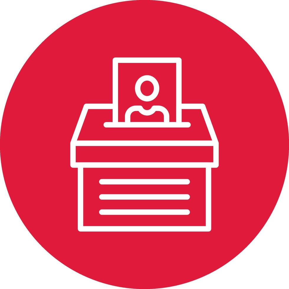 Ballot Creative Icon Design vector