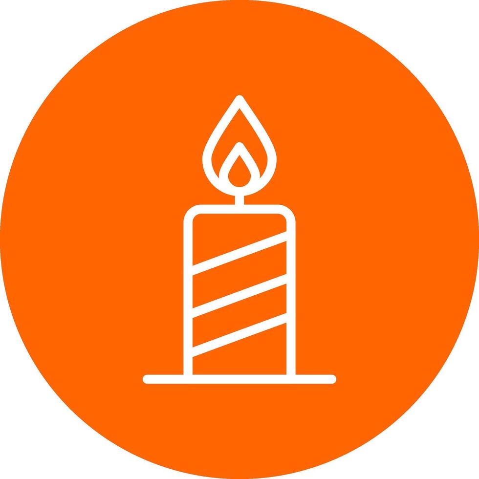 Candle Creative Icon Design vector