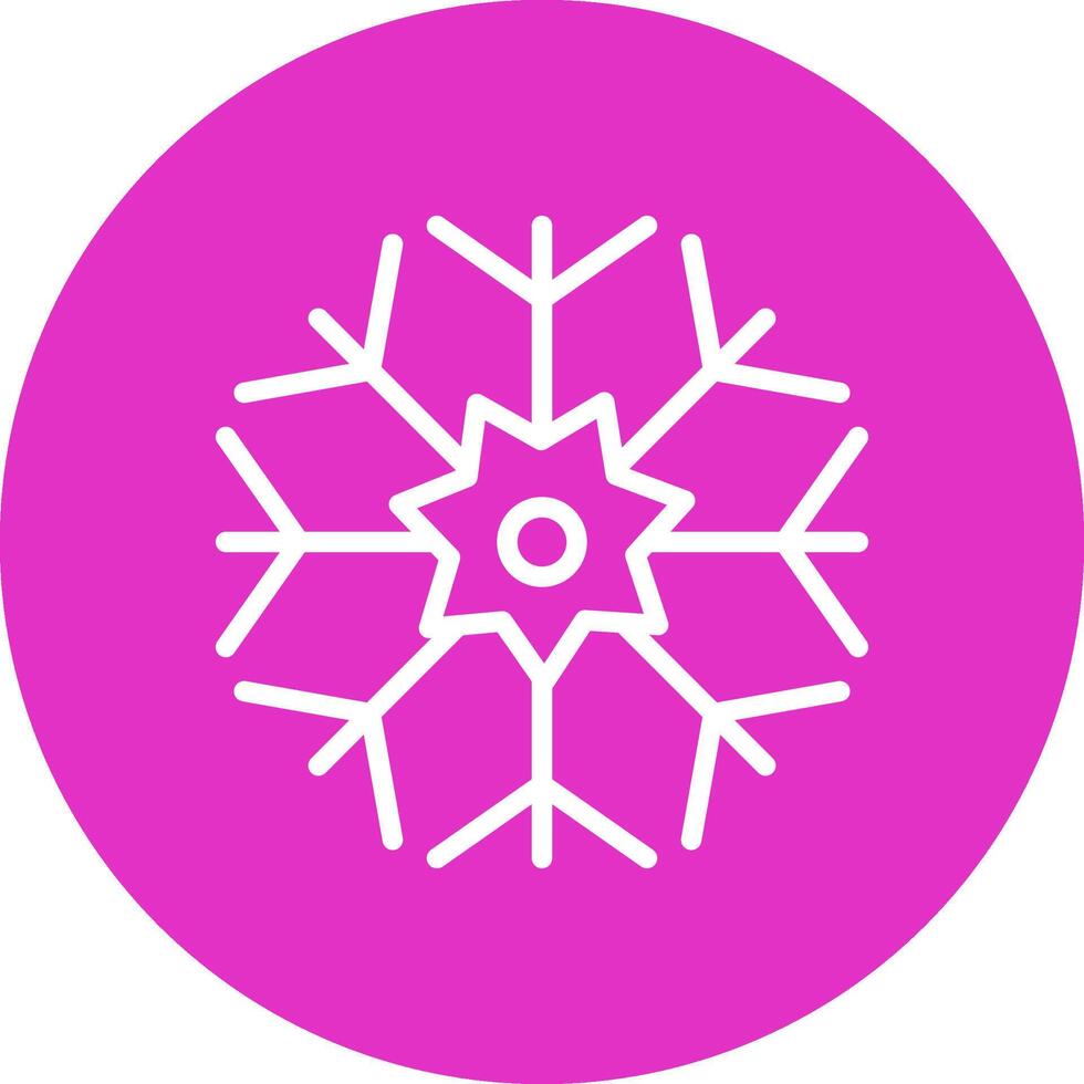 Snowflake Creative Icon Design vector