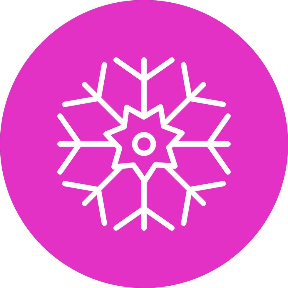 Snowflake Creative Icon Design vector