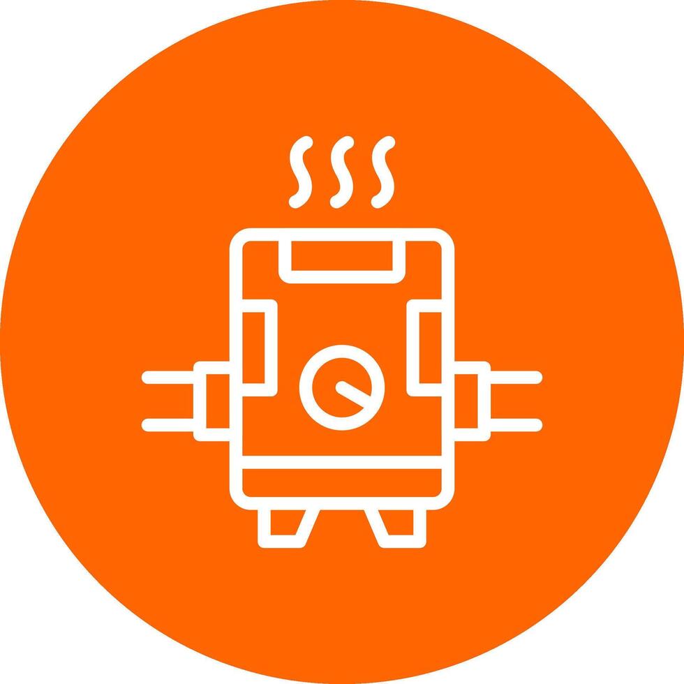 Water Heater Creative Icon Design vector