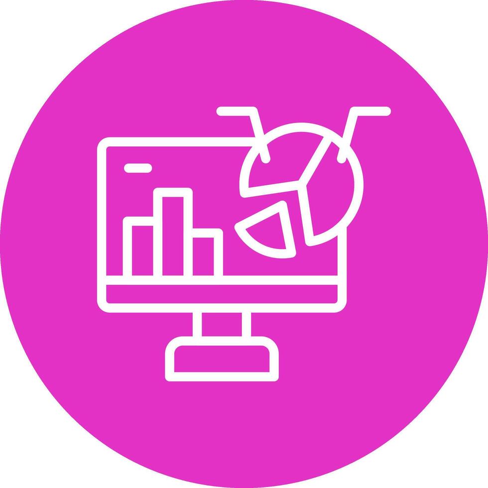 Data Analytics Creative Icon Design vector