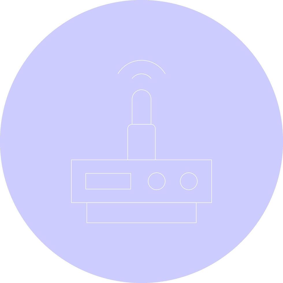 Wifi Router Creative Icon Design vector