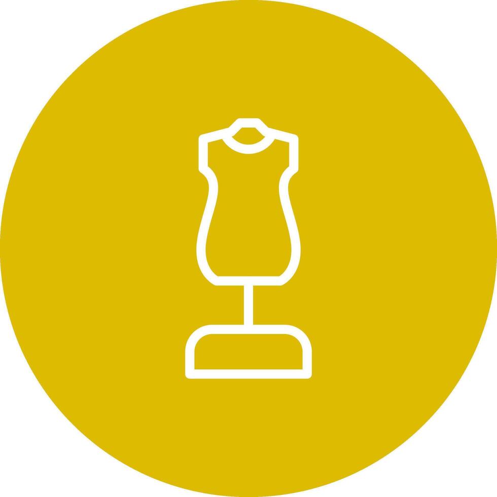 Mannequin Creative Icon Design vector