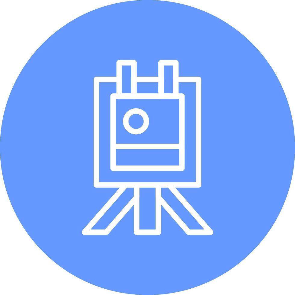 Canvas Creative Icon Design vector