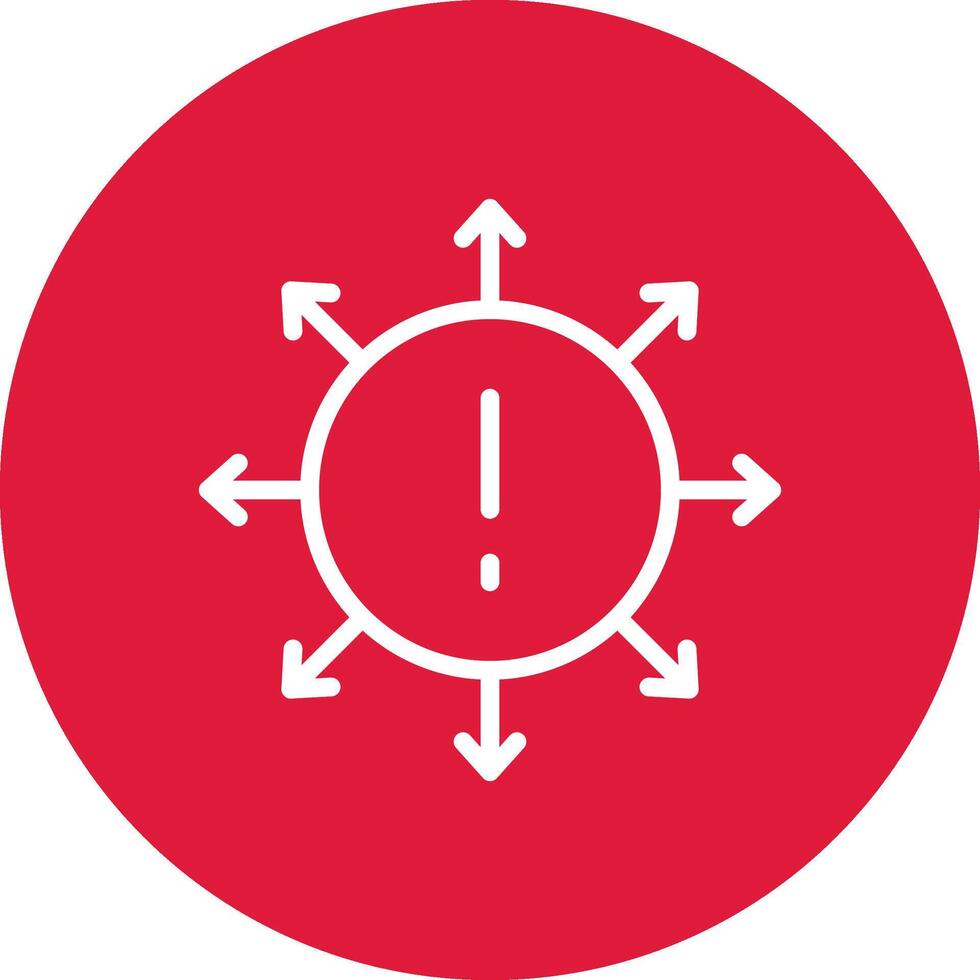 Diversification Creative Icon Design vector