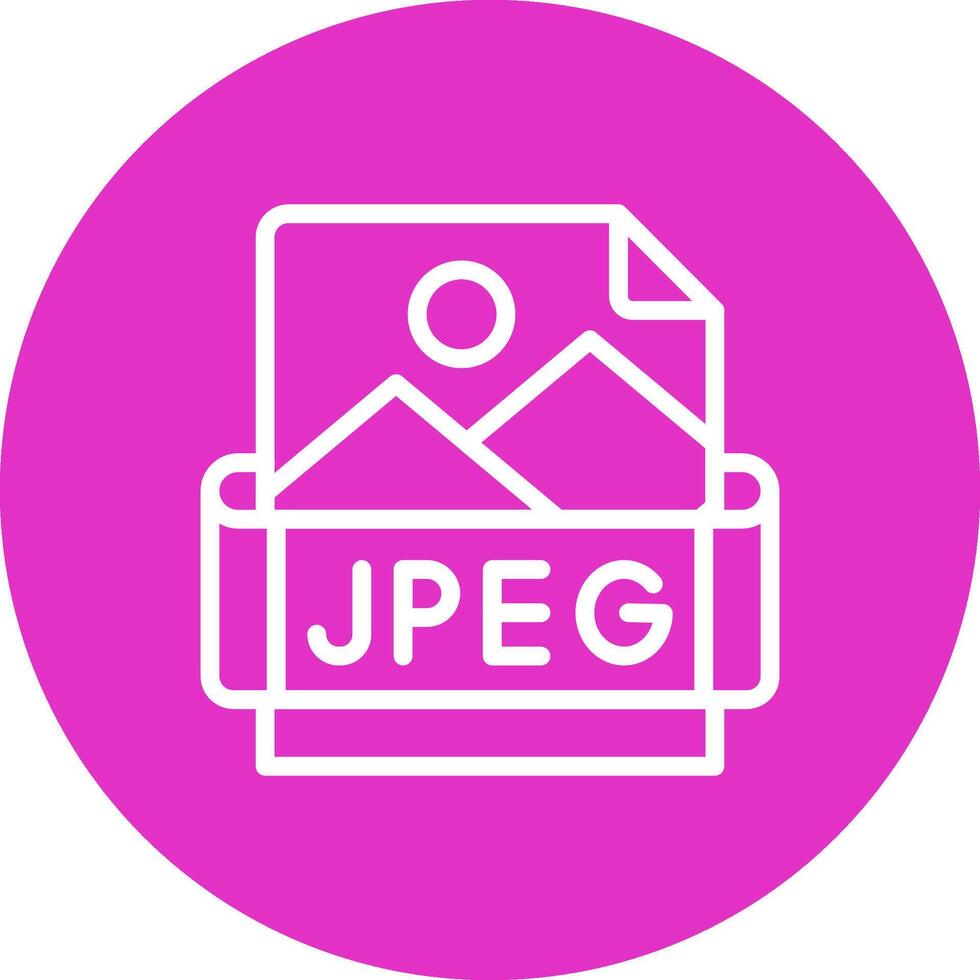 diseño de icono creativo jpeg vector