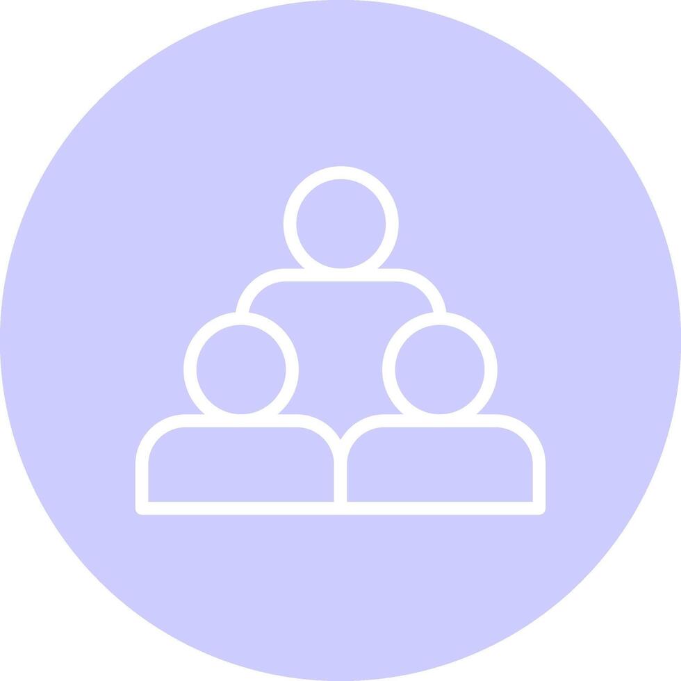 Audience Creative Icon Design vector