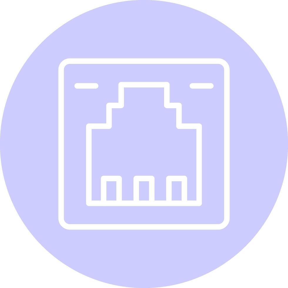Lan Creative Icon Design vector