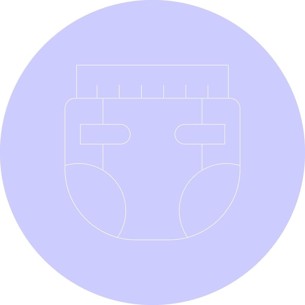 Diaper Creative Icon Design vector