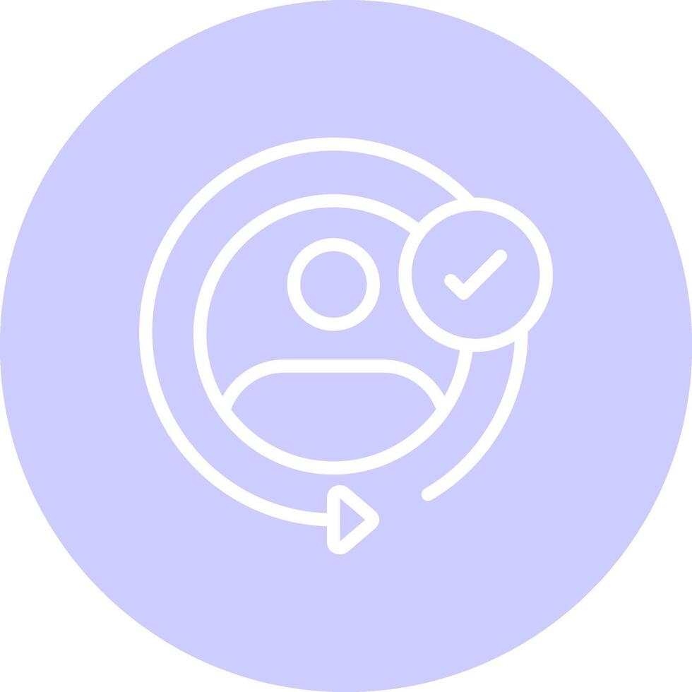 Line Circle Multicolor Design vector