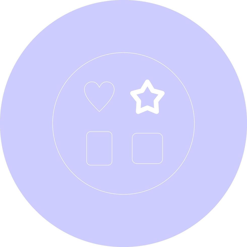 Line Circle Multicolor Design vector