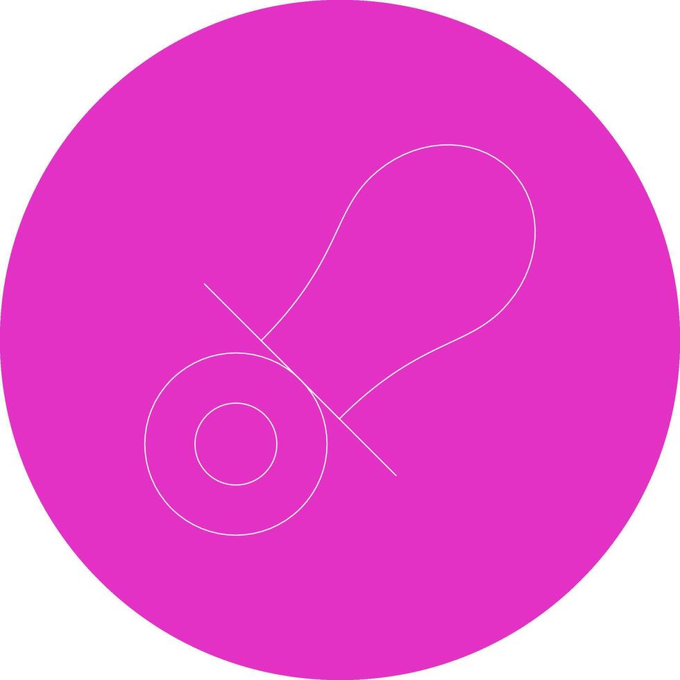 Line Circle Multicolor Design vector