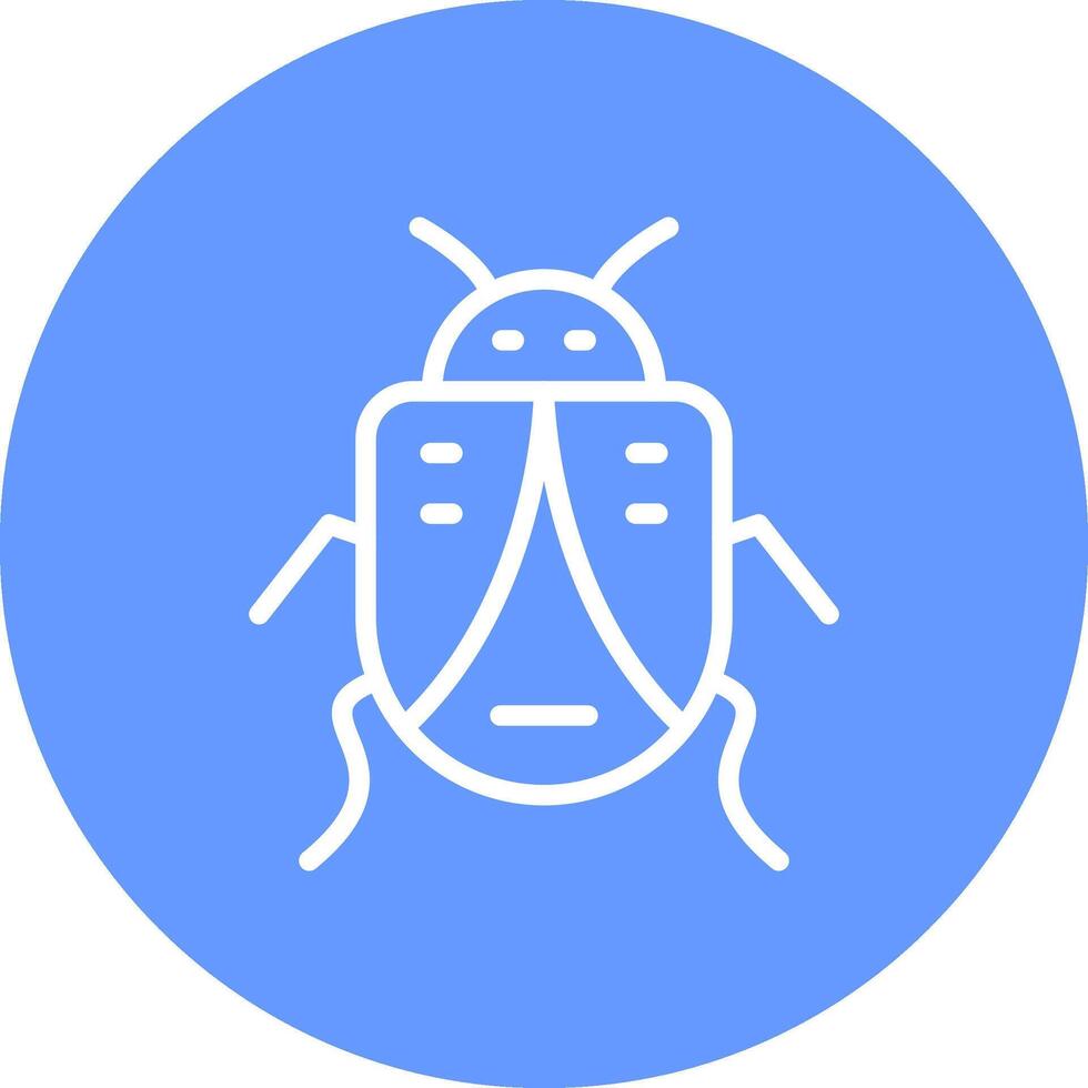 Bug Creative Icon Design vector