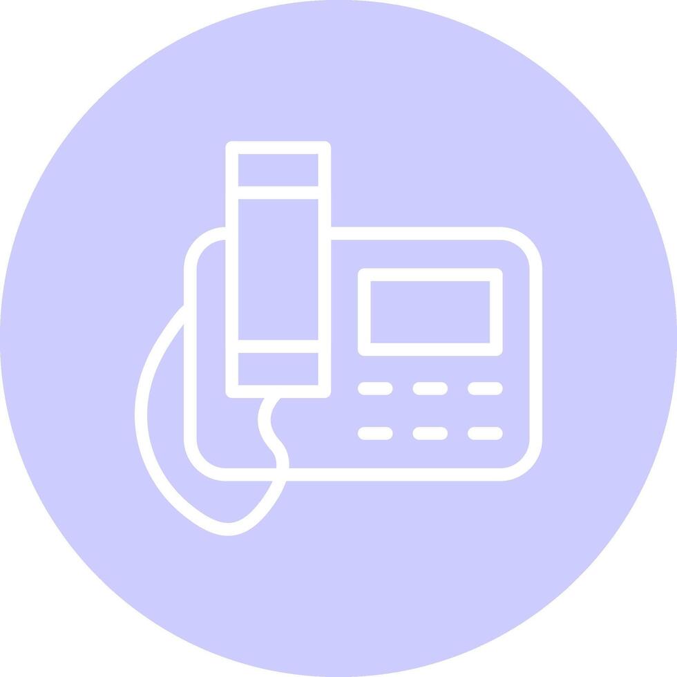 Telephone Creative Icon Design vector