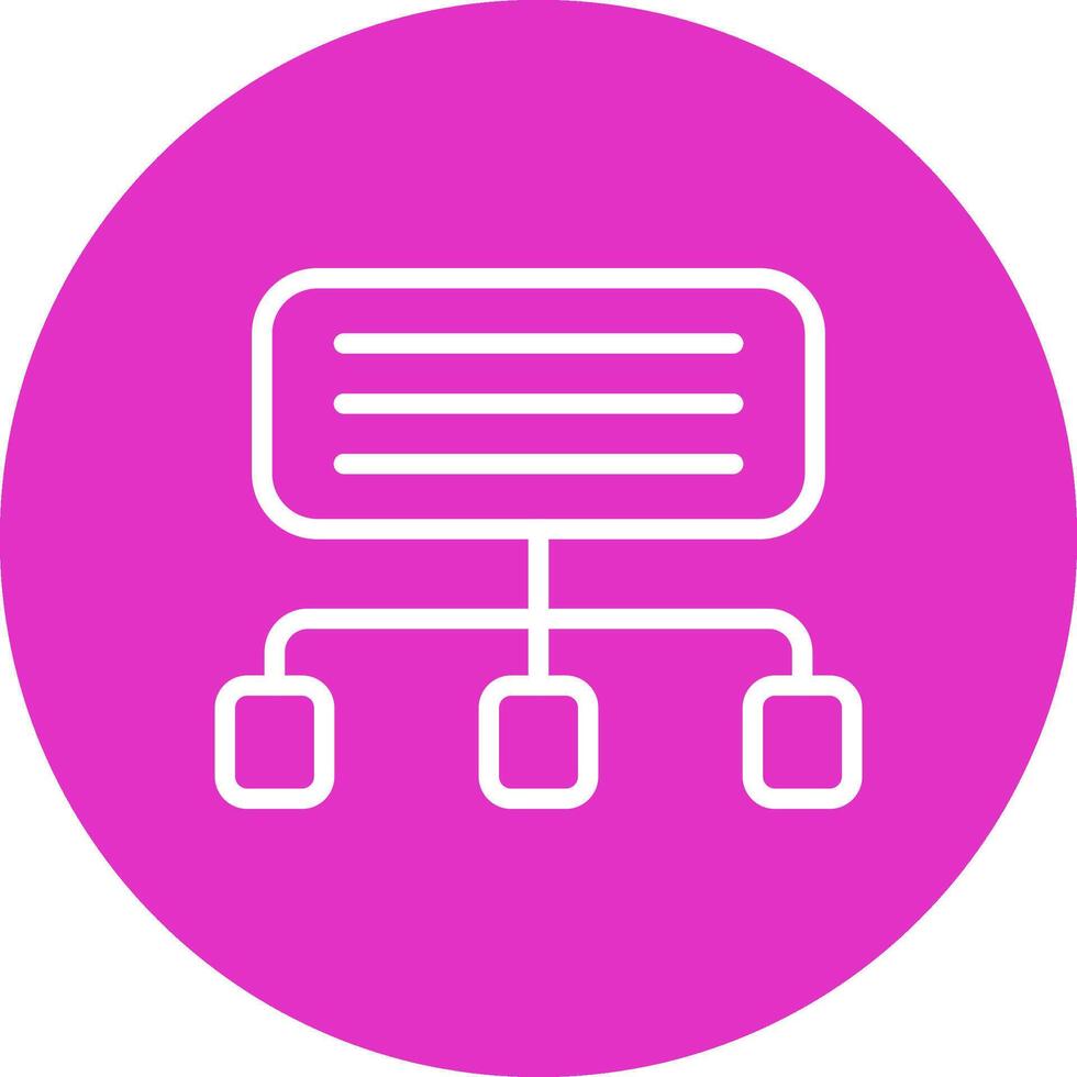 Information Architecture Creative Icon Design vector