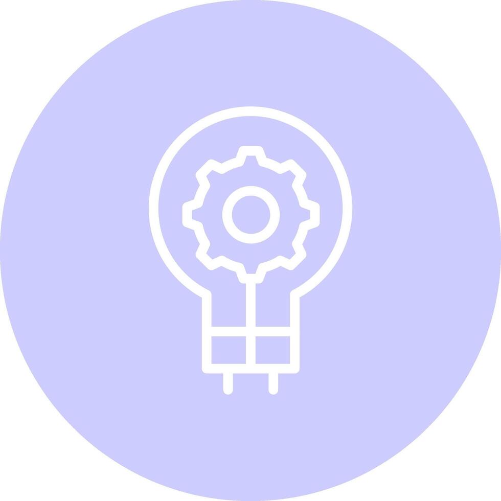 Idea Generation Creative Icon Design vector
