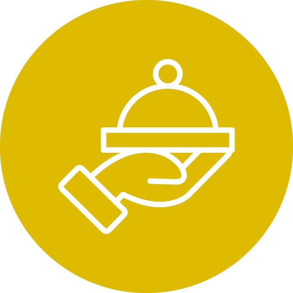 Room Service Creative Icon Design vector