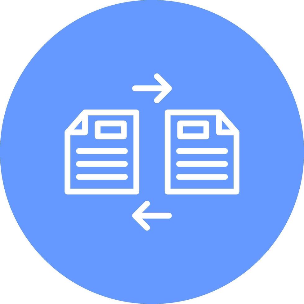 Files Exchange Creative Icon Design vector