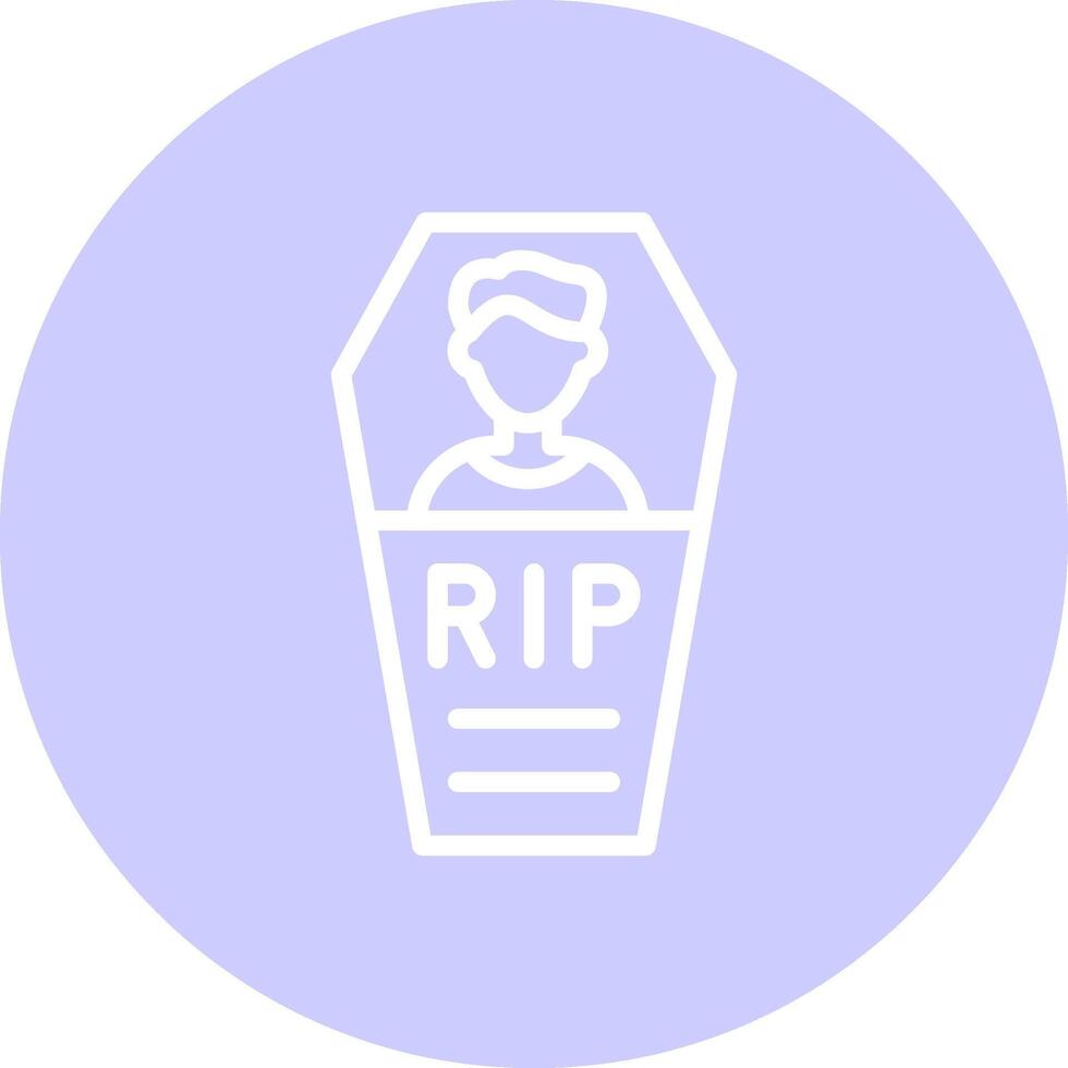 People Coffin Creative Icon Design vector