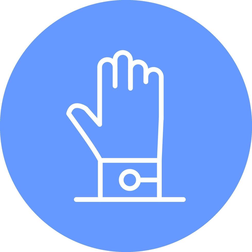 Glove Creative Icon Design vector