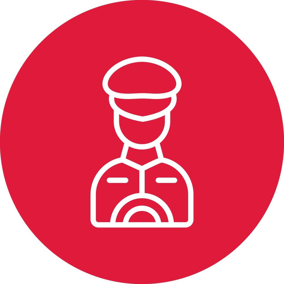 Captain Creative Icon Design vector