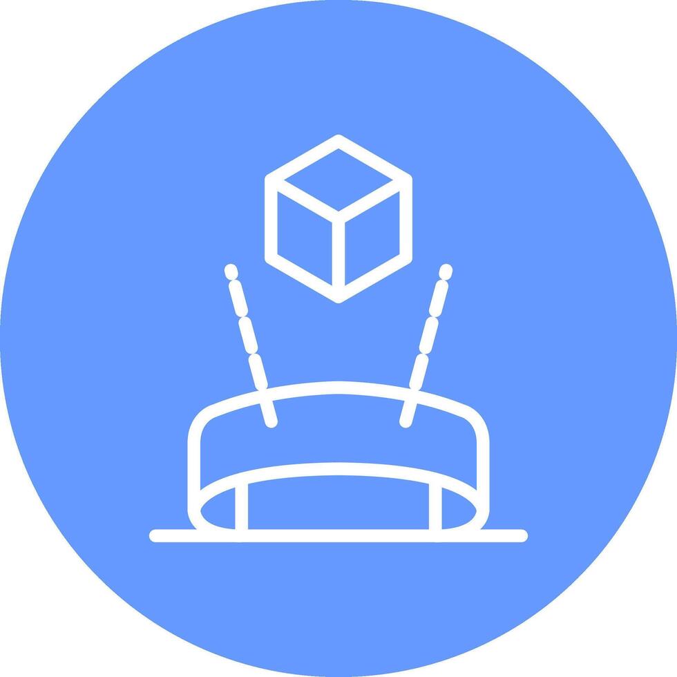Head Up Display Creative Icon Design vector