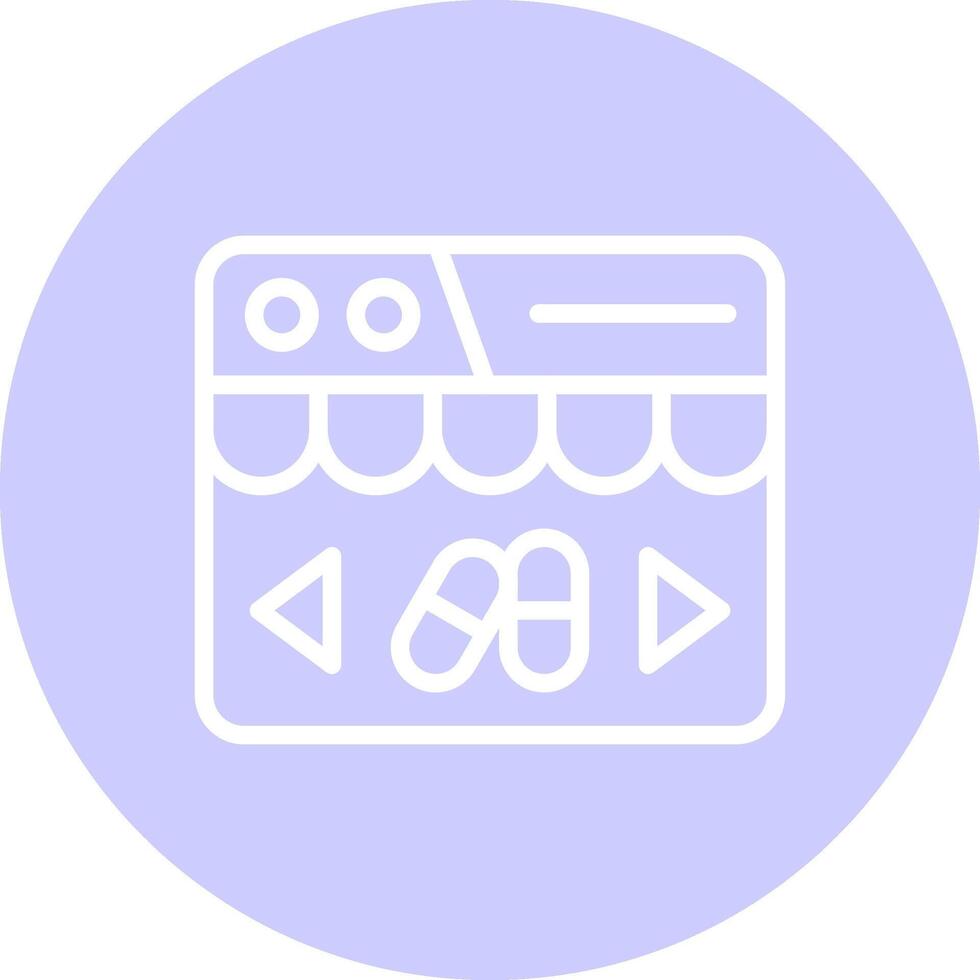 Wide Selection Of Products Creative Icon Design vector