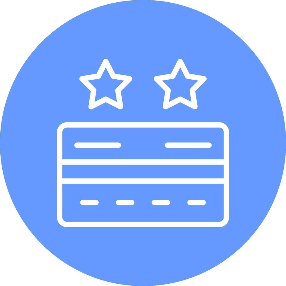 Points Rewards Cards Creative Icon Design vector