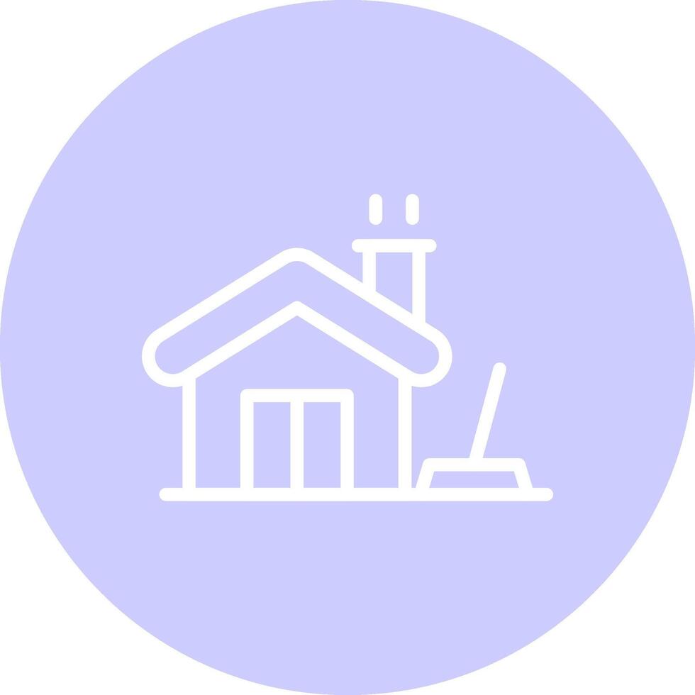 Home Cleaning Creative Icon Design vector