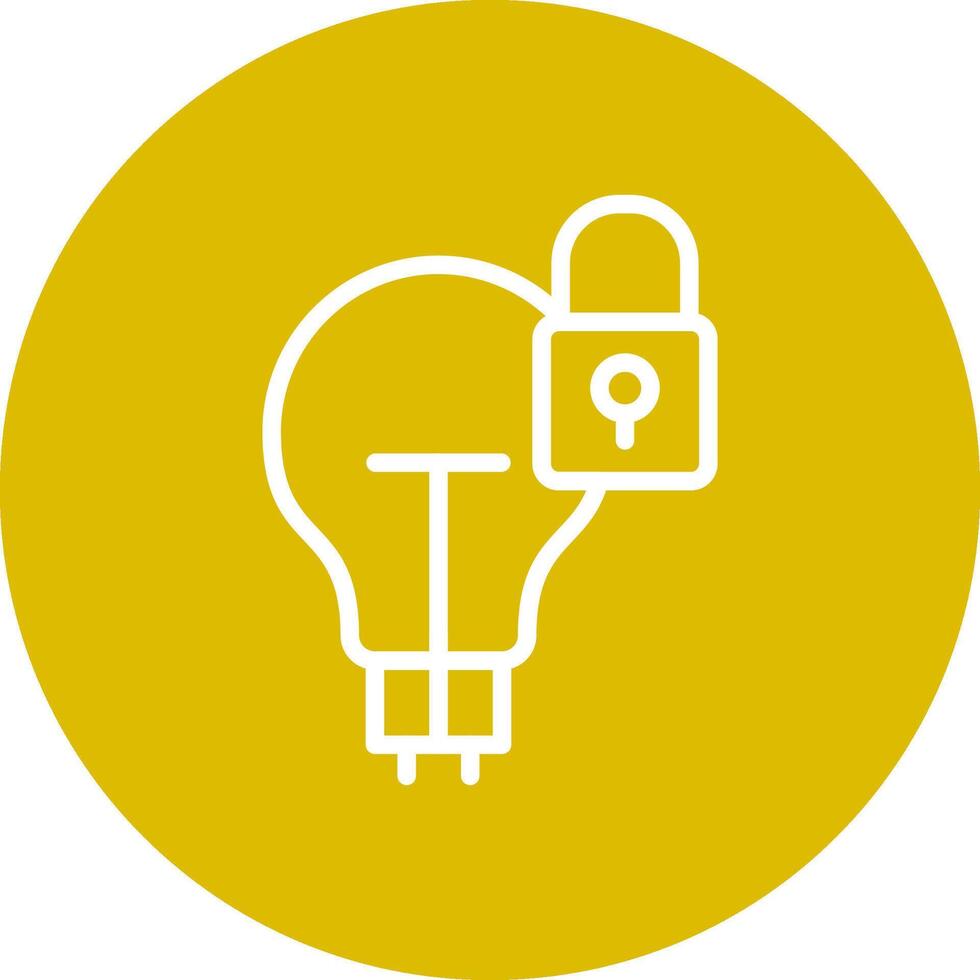 Intellectual Property Creative Icon Design vector